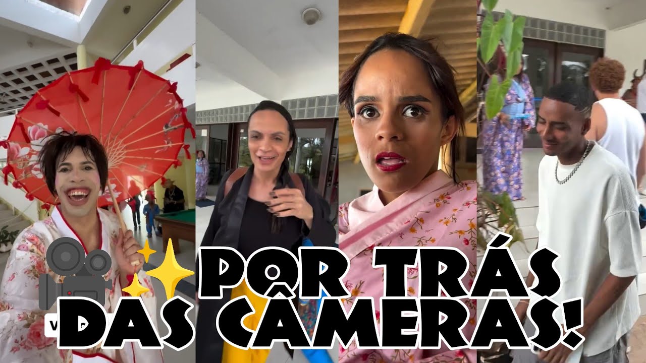 🔥🎬O QUE ROLOU ANTES DO RANCHO?DISBOCUDA💕MOSTRA OS BASTIDORES DAS GRAVAÇÕES😱 