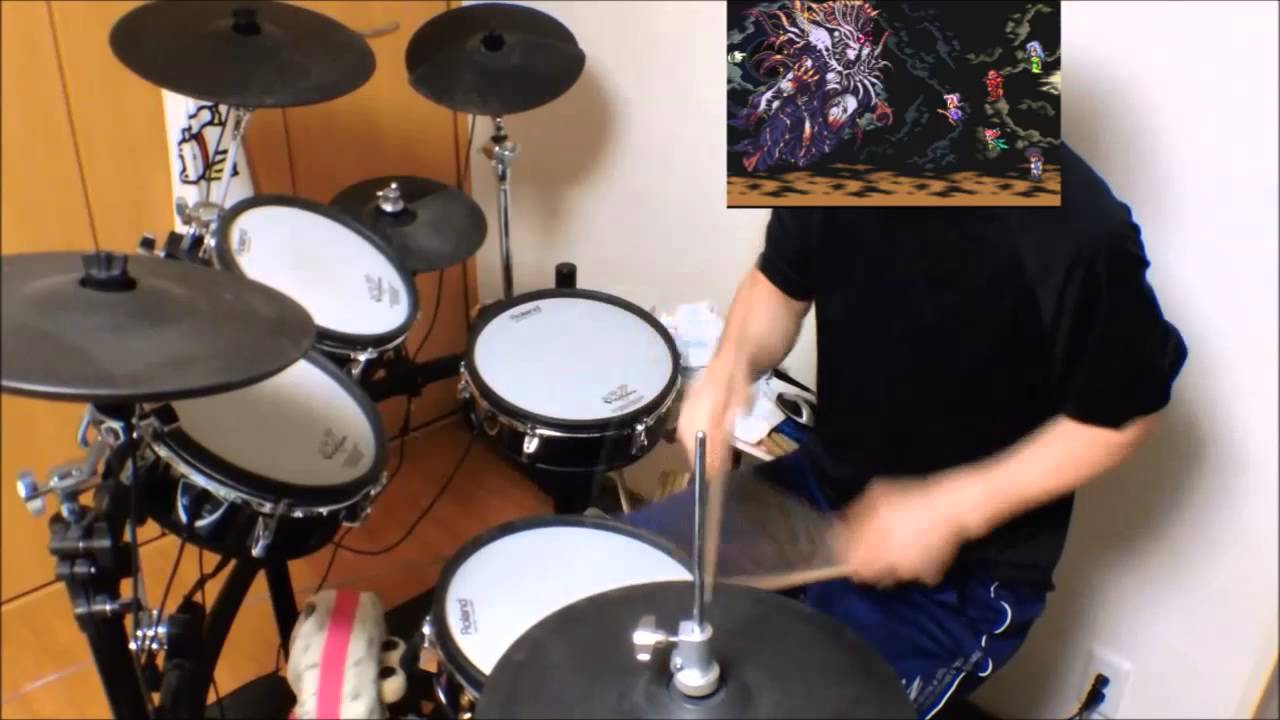 【ロマサガ3】【Romancing Sa Ga 3】-ラストバトル-Last battle-【drum cover】【叩いてみた】