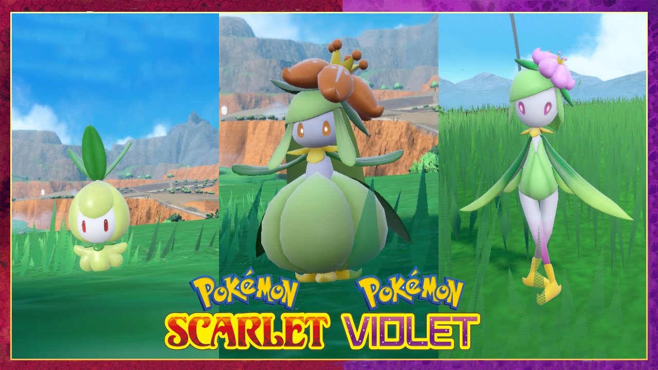 Pokemon Scarlet & Violet How To Evolve Petilil Into Lilligant & Forms