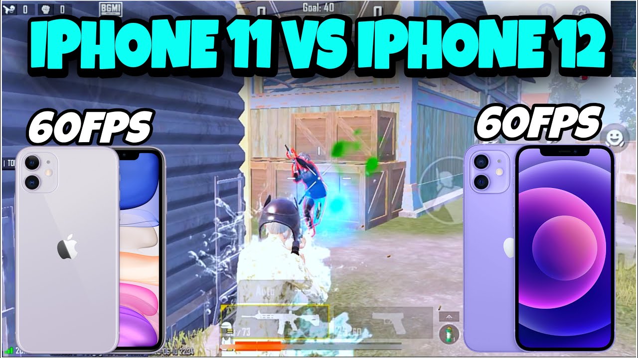 iPhone 11 vs iPhone 12 🥷 1v1 tdm match | 60fps vs 60fps 
