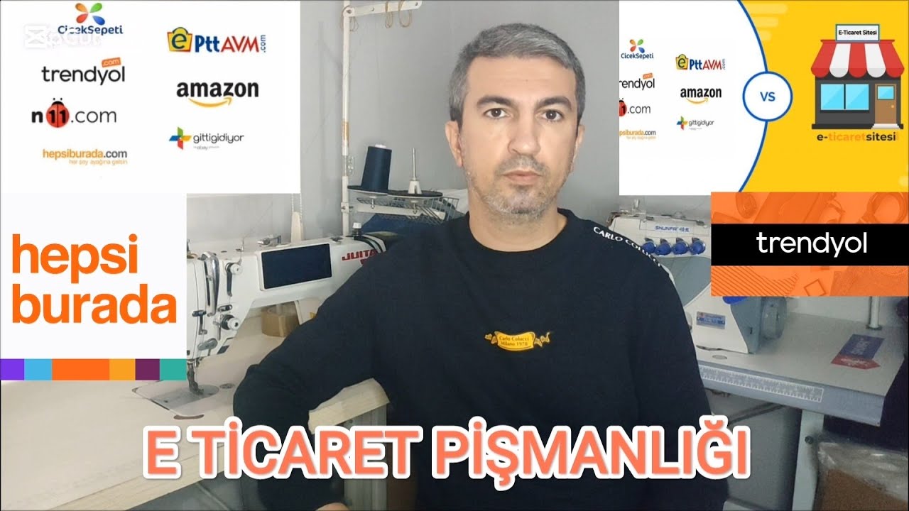 E TİCARET PİŞMANLIĞI.E TİCARETTE KAZANAN PAZAR YERİ VE KARGO ŞİRKETLERİ. KOMİSYONLAR ÇOK YÜKSEK