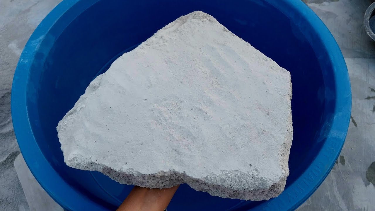Pure dirt giant slab shapes Crumbling in Water satisfying sound ❤️