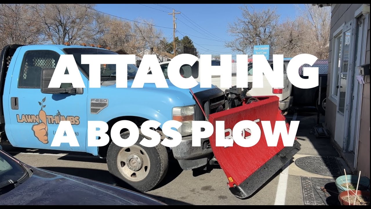 Attaching a Boss Plow
