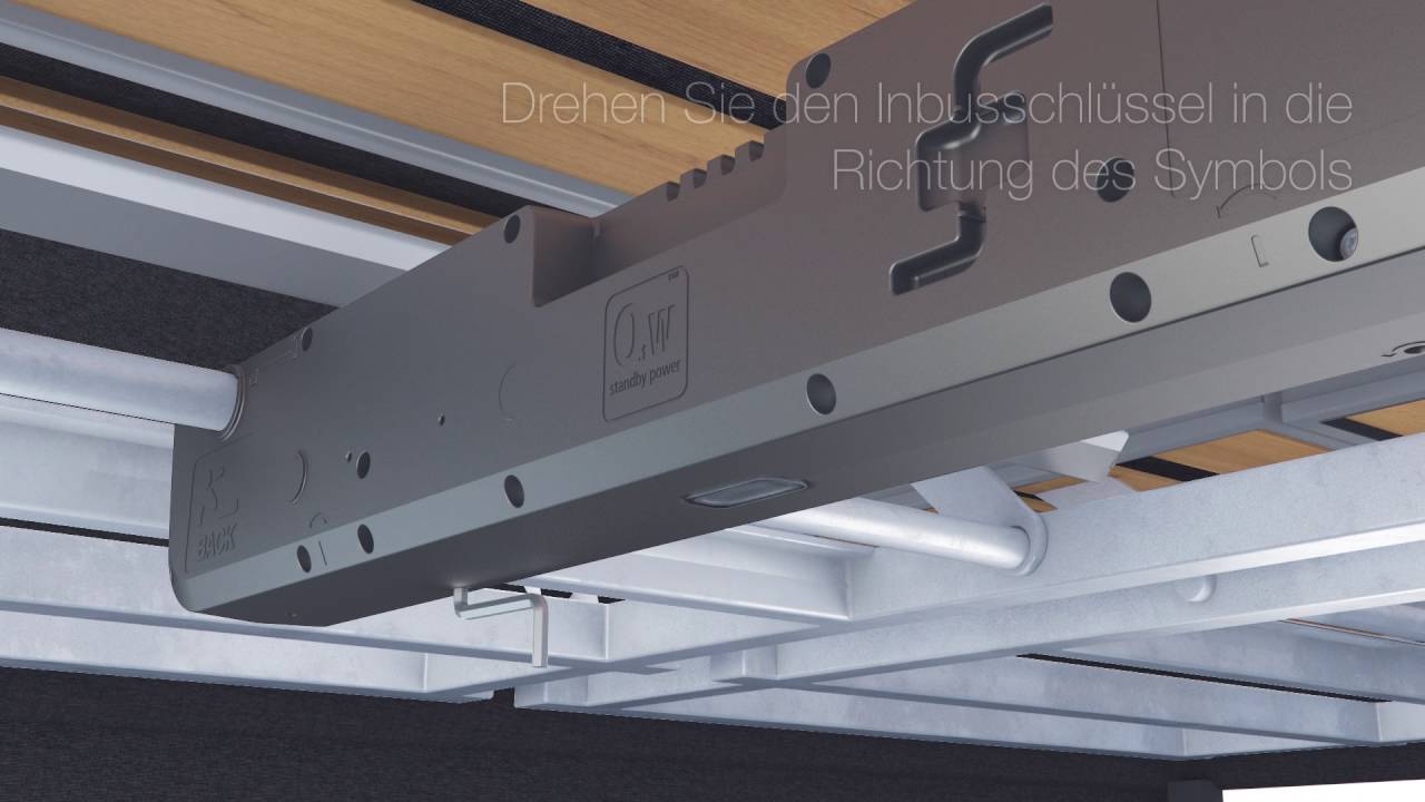 LINAK TWINDRIVE&reg; TD4/TD5 Mechanische Absenkung