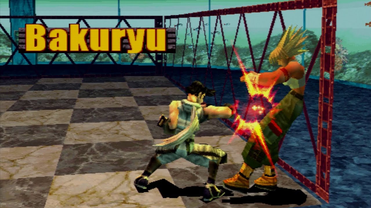 Bloody Roar 2 - Bakuryu playthrough