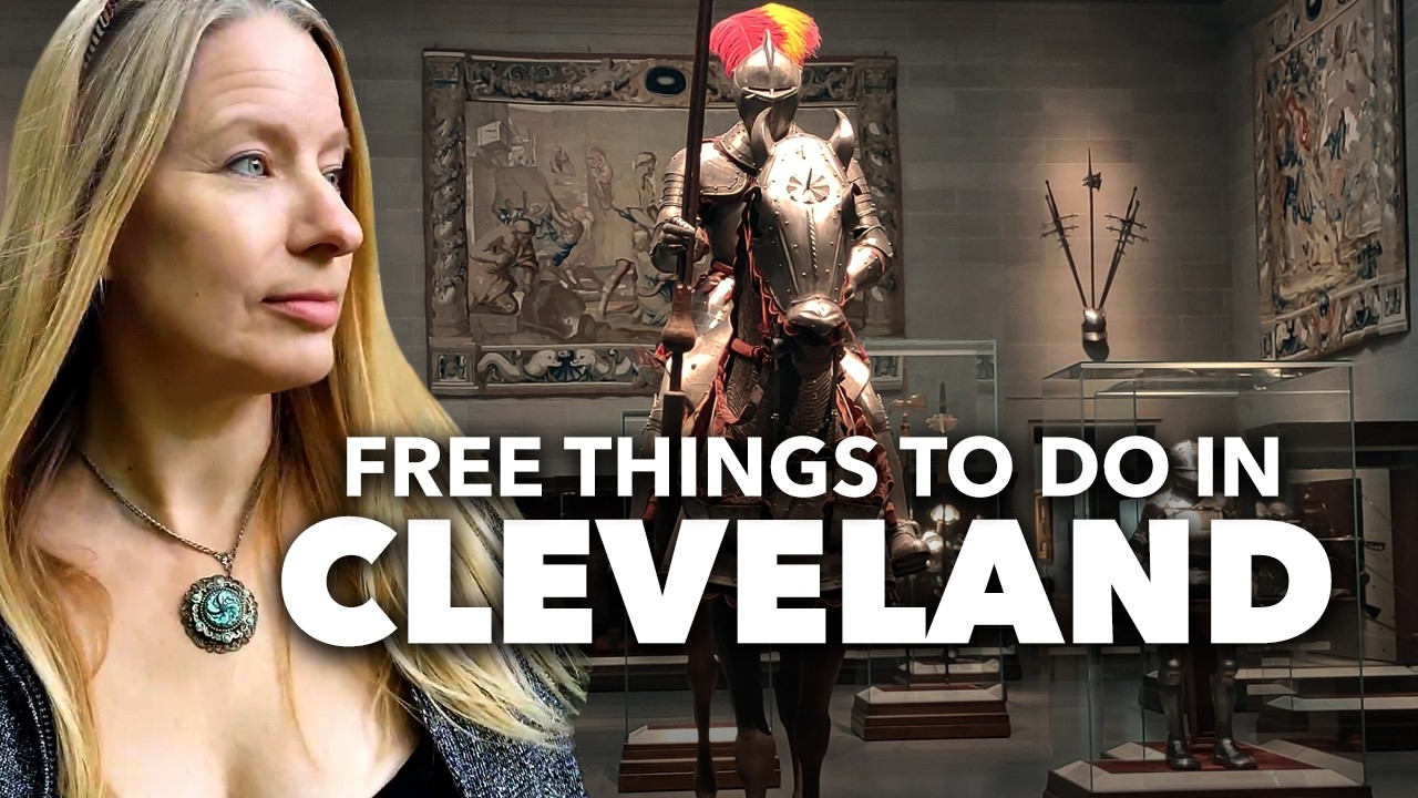 Discovering FANTASTIC free things to do in Cleveland (Vanlifers on a budget in Ohio)