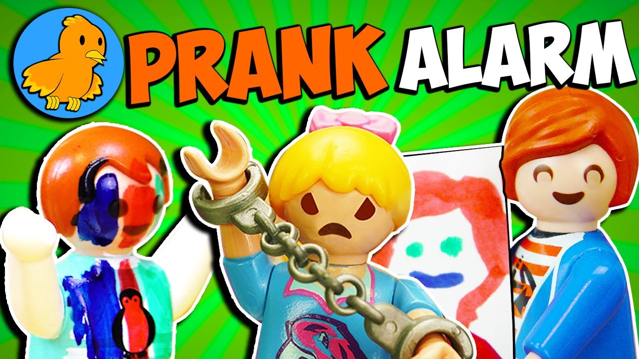 PRANK ALARM 😱 Wer macht den fiesesten Streich? Julian, Hannah oder Emma? | Playmobil Film Deutsch