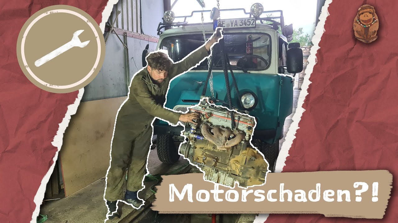 Was geschah nach unseren Motorschaden in Tunesien - Sahara Expedition mit UAZ Buchanka 452 4x4Camper