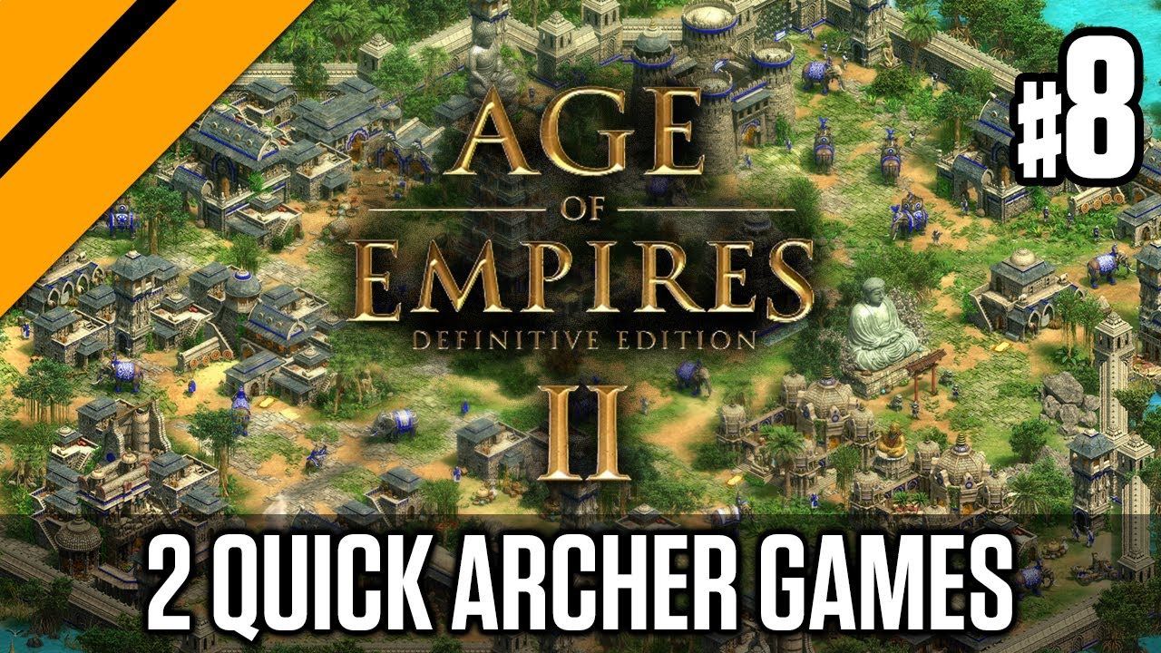 Two Quick Archer Games - AoE2 1v1 Laddering P8