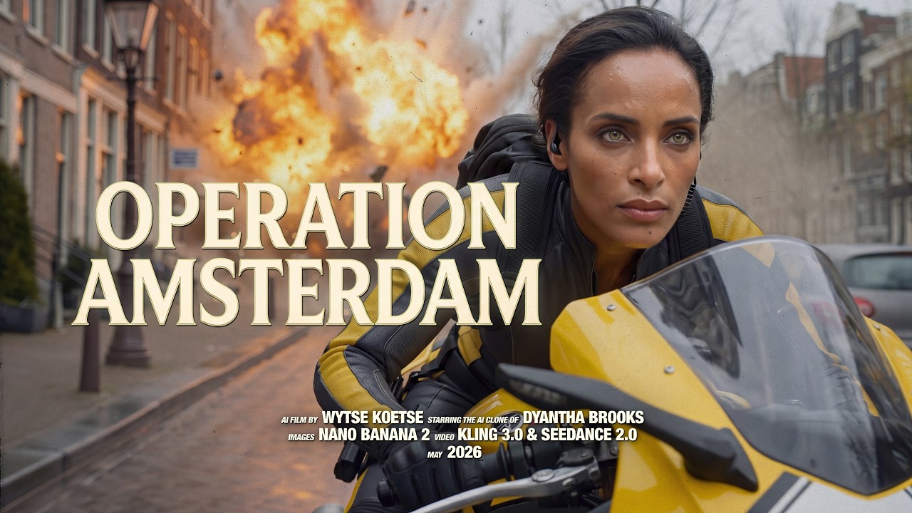 Operation Amsterdam | AI Action Short Film