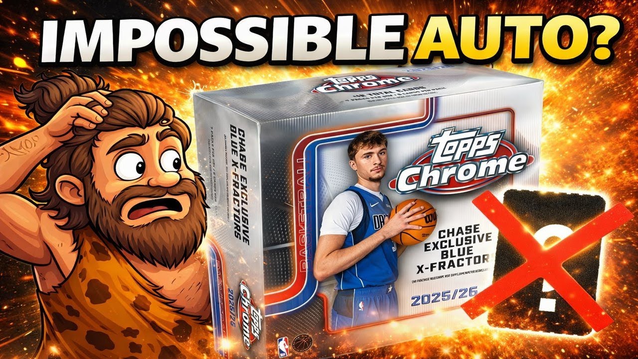 NBA Topps Chrome Retail Auto Hunt… Is It Actually Possible?