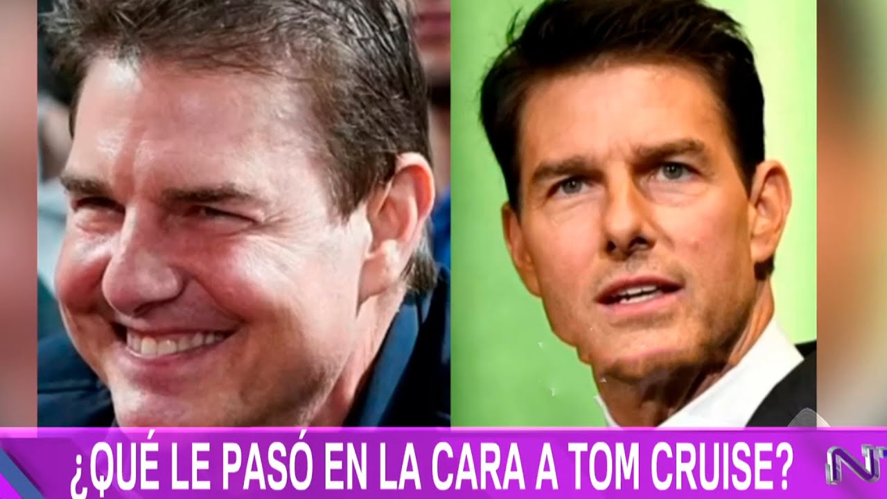 ¿Qué se hizo Tom Cruise en la cara? Se mostró irreconocible por una notable transformación de rostro