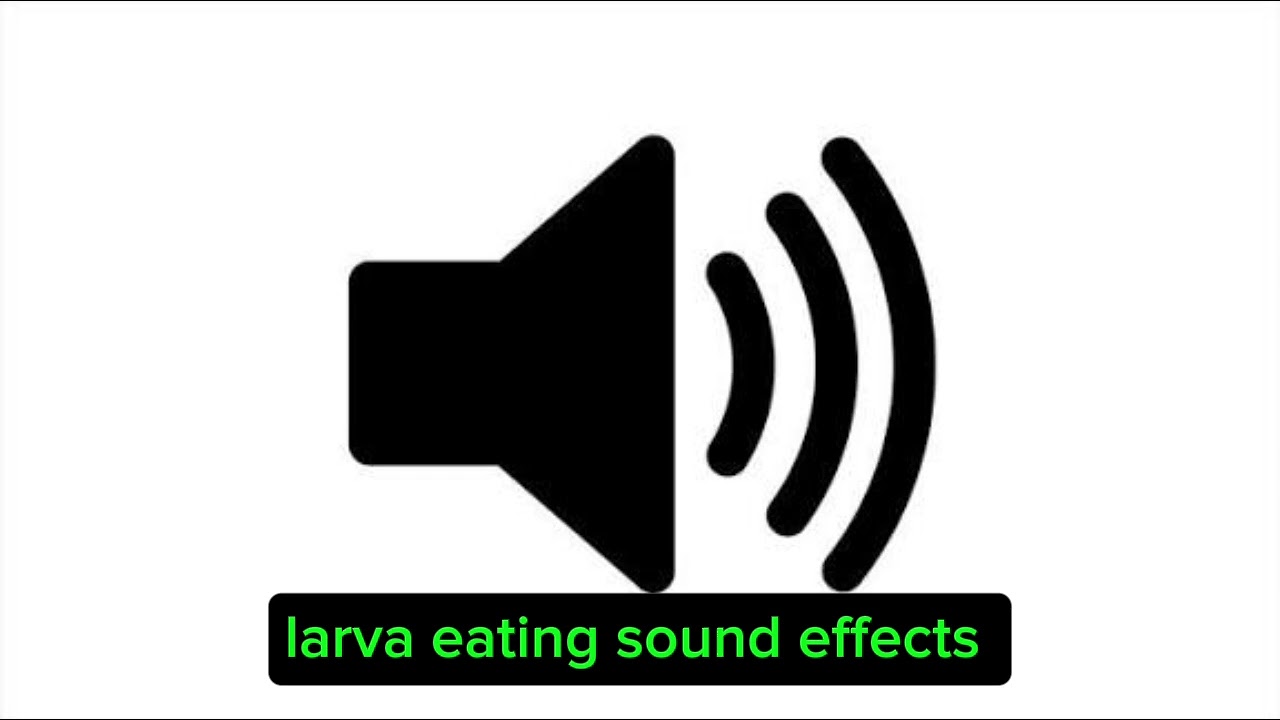 Larva eating sound effects 
