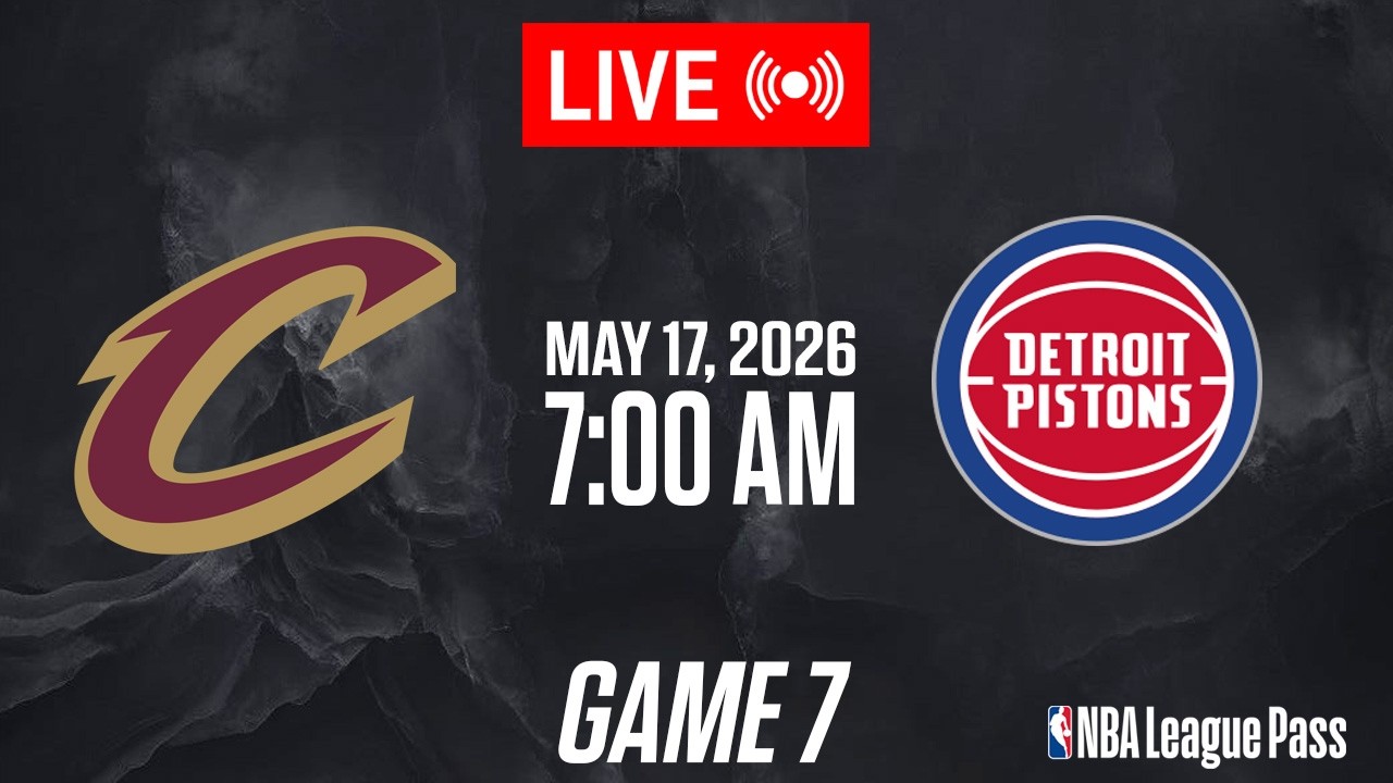 NBA LIVE! Cleveland Cavaliers vs Detroit Pistons GAME 7 | May 17, 2026 | NBA 2K26 GAMEPLAY