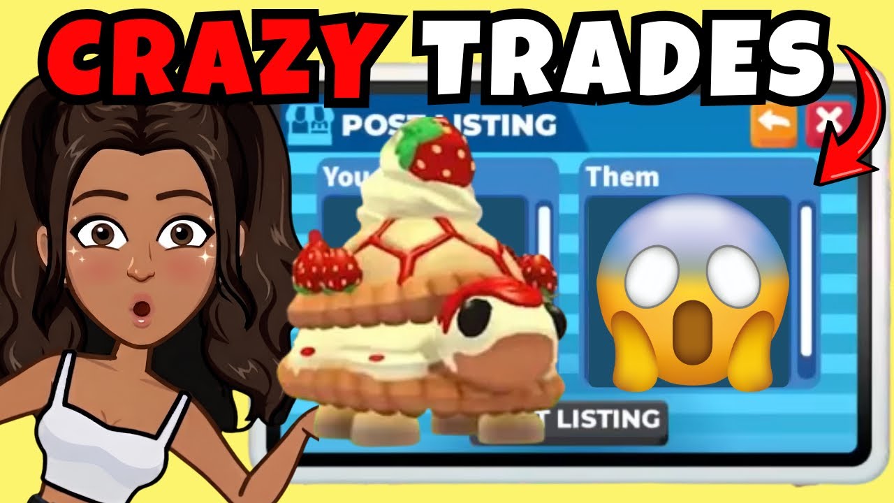 I Got HUGE Overpays for the New Strawberry Tortle! | Adopt Me!