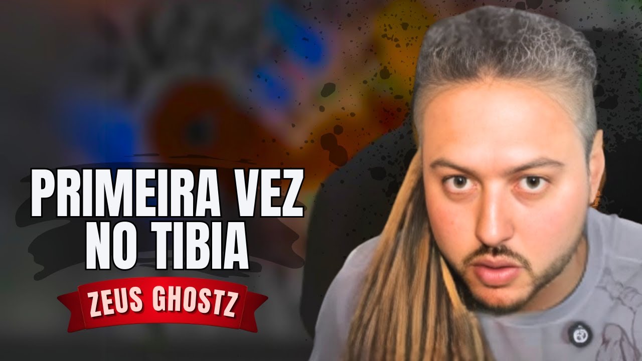 🟣 ELE JOGOU TIBIA PELA PRIMEIRA VEZ || @Ghostz MMOs