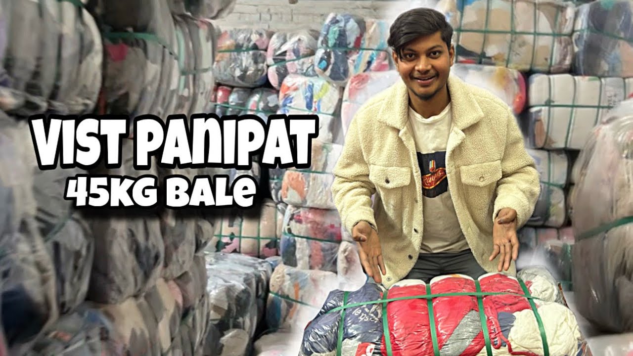 Visit Paniapt thrift market purchase 45 kg bale