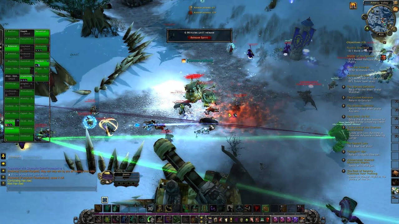 World of Warcraft - Multiboxer in BG - 8 accounts