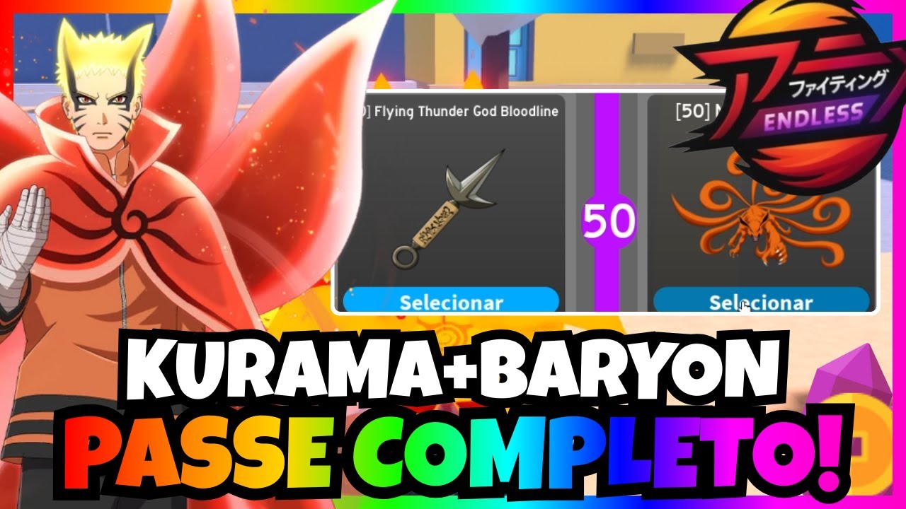 MOSTRANDO O PASSE COMPLETO NO ANIME FIGHTING SIMULATOR ENDLESS! ⭐
