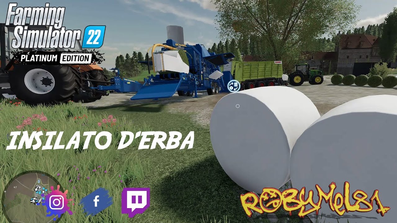 INSILATO D'ERBA  ➤ SERIE FRANCESE #08 ★ CASTELNAUD ➤ FARMING SIMULATOR 22