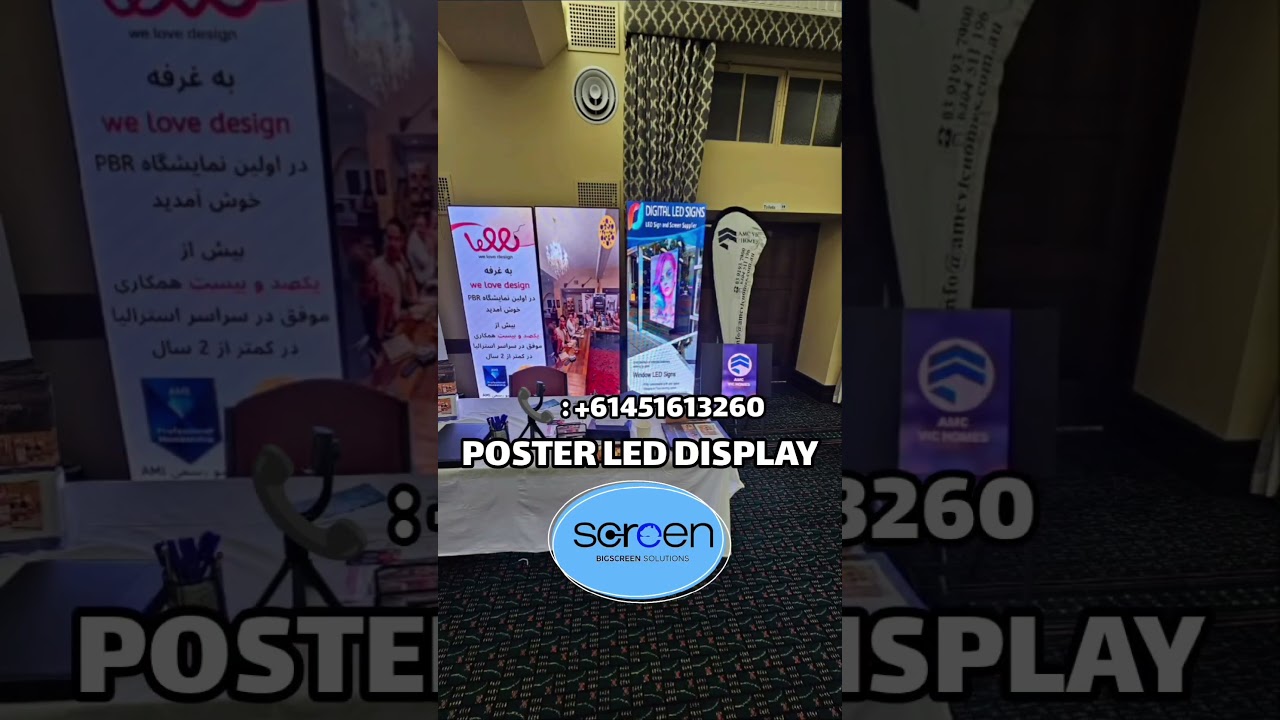 POSTER LED DISPLAY #big_screen