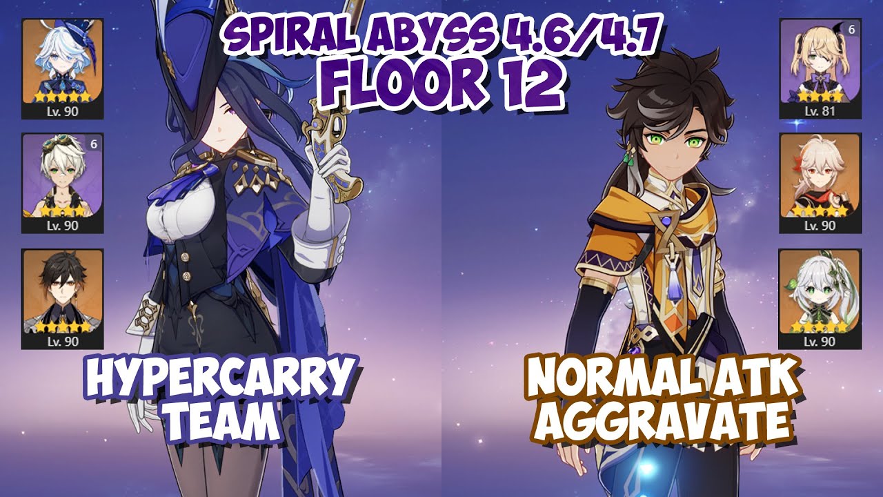 Clorinde HyperCarry & Sethos Aggravate | Spiral Abyss 4.6/4.7 | Genshin Impact