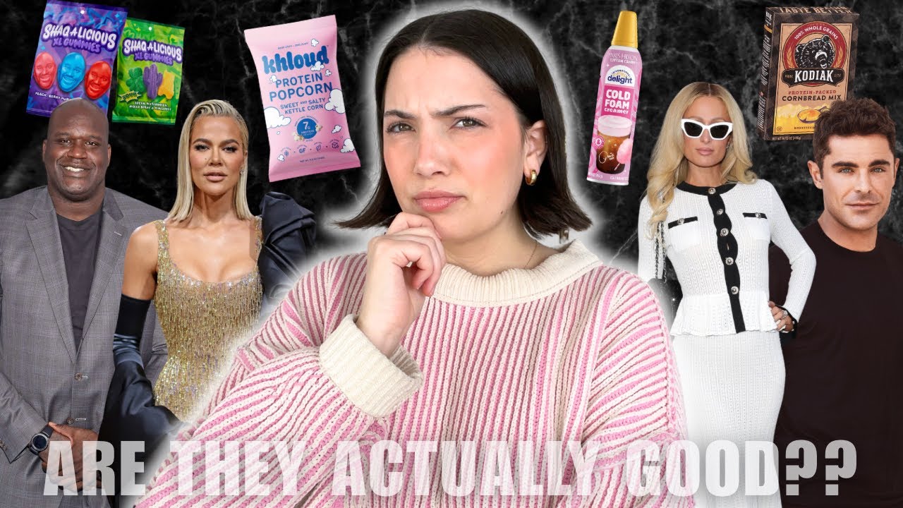 Celebrity Food Brands EXPOSED!😳 Honest Taste Test