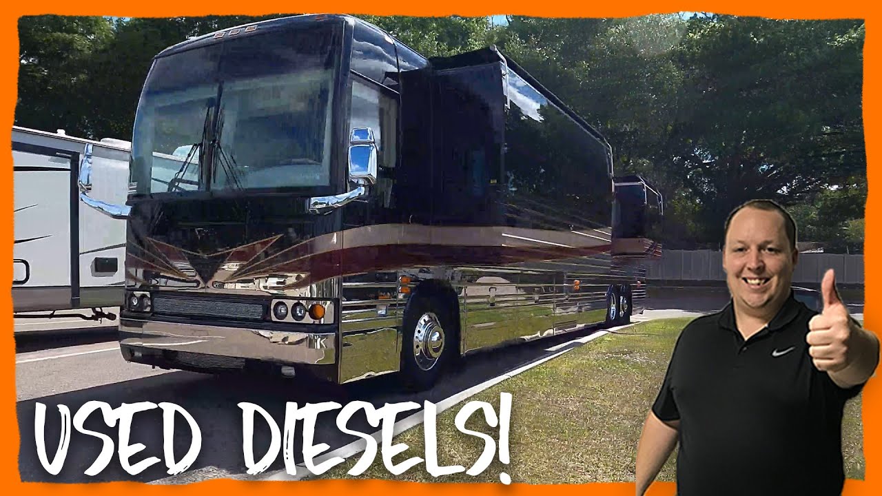 Used Amazing Class A Diesel Pushers INCLUDING A 2006 PREVOST!