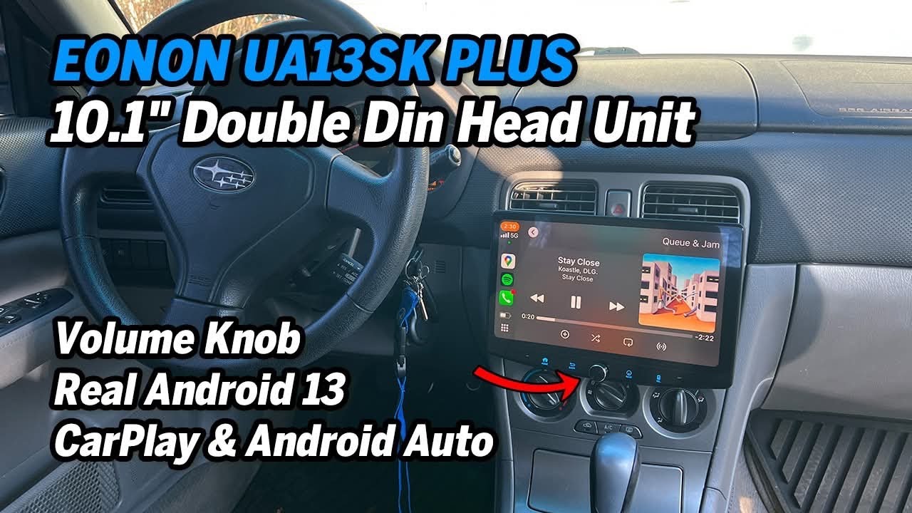 Обзор головного устройства Eonon UA13SK Plus с экраном 10,1 дюйма, поддержкой Apple Car Play и An...