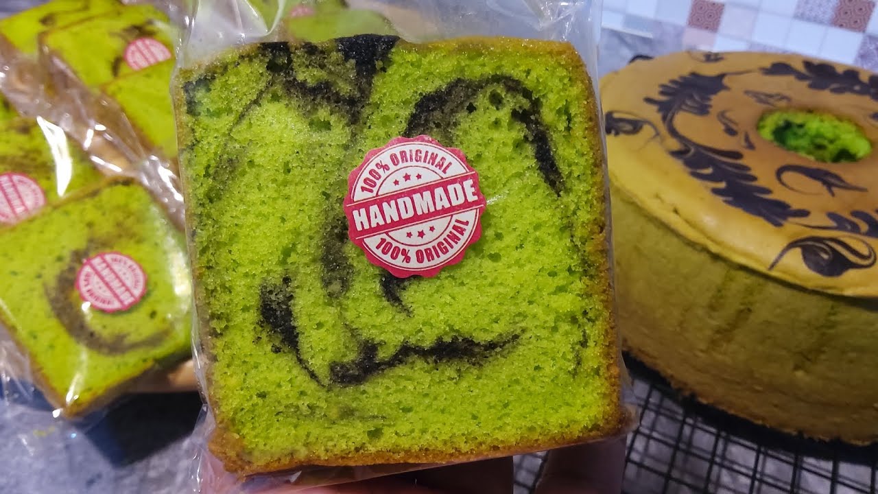 Resep Bolu Pandan Cokelat untuk isian Snack Box Jualanku || Lembut dan Gak Seret