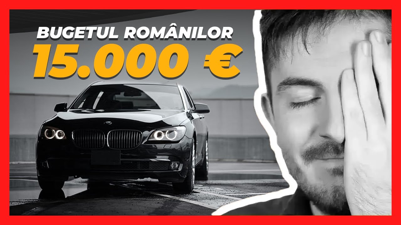 10,000 - 25,000 EUR: Acesta este bugetul MEDIU alocat de rom&acirc;ni pentru o mașină - ce să cumperi? 