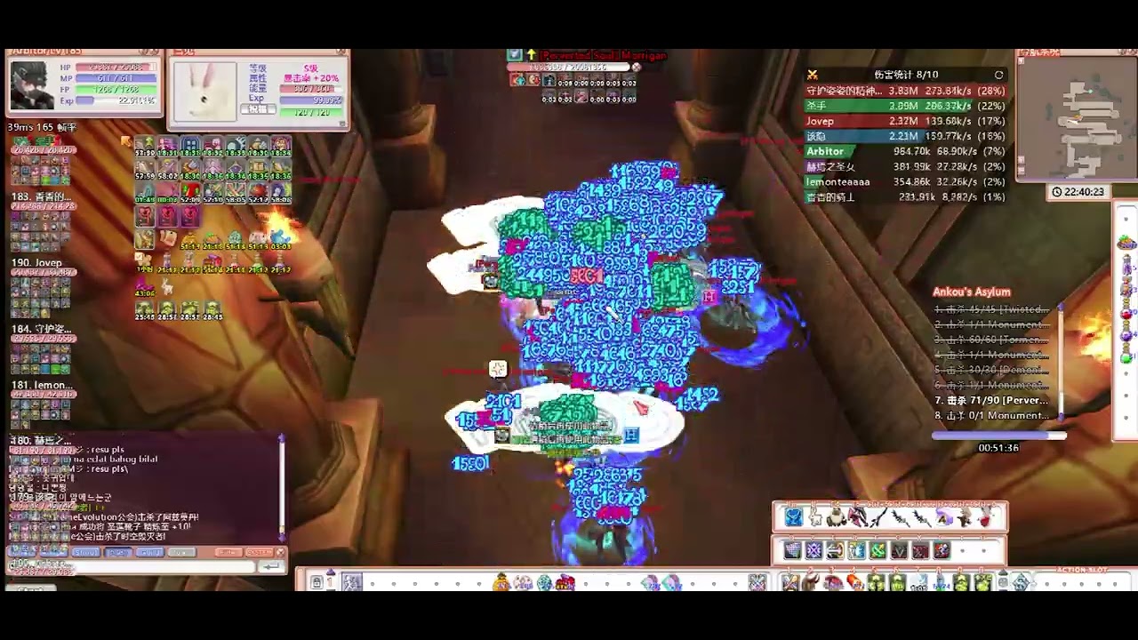 Flyff Universe  Ankou Asylum run 14 mins for gold