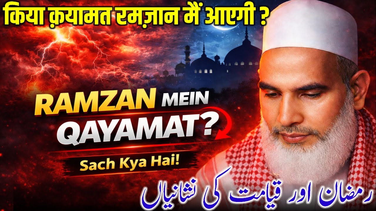 Ramzan Or Qayamat Ki 10 Nishaniyan / Ramzan Ki Fazilat / Ramzan Bayan / Qari Haneef Multani 