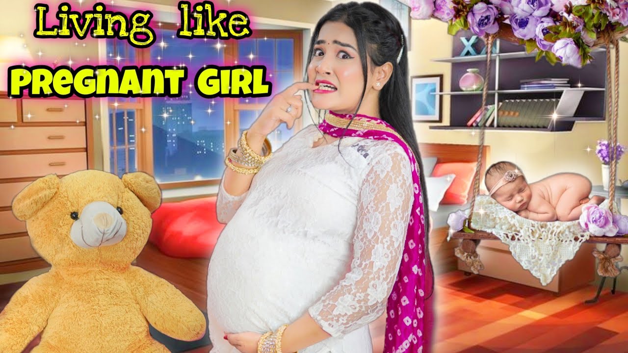 Living Like a Pregnant Girl for 24 Hours | 😱 *Ye kaise Hua?* | Nilanjana Dhar