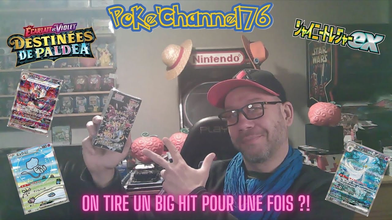 L'ouverture de display Pokemon Shiny Treasure ex ça continue !! Destinée de paldea pour la série FR