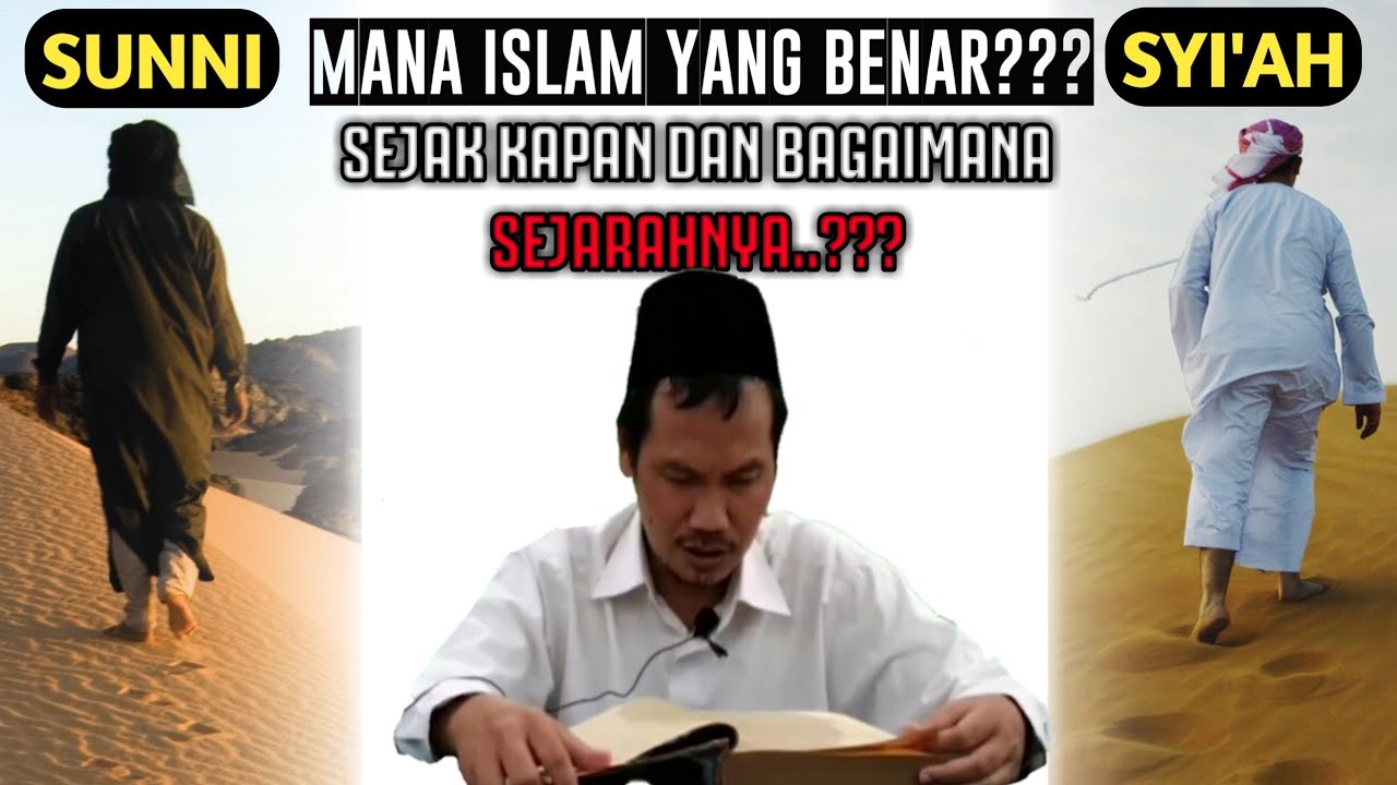 Gus baha Terbaru, Sejarah Sunni dan Syiah dalam Islam