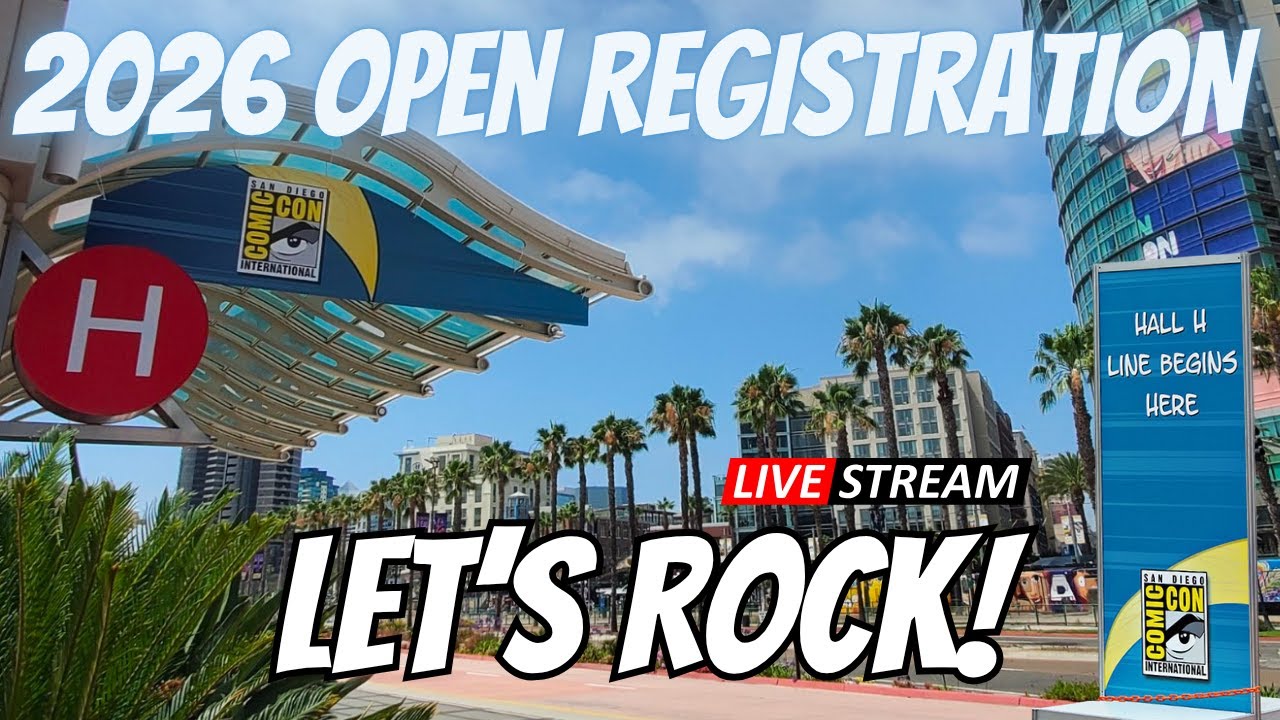 It's Time to Get 2026 SDCC Badges! | Livestream