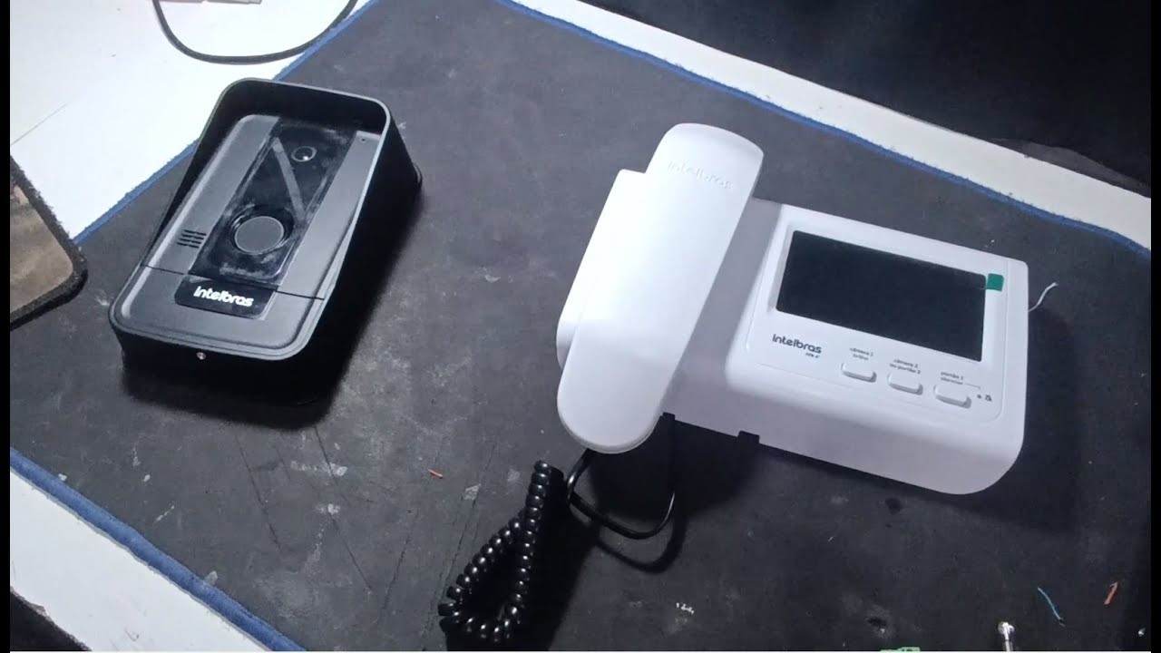 COMO INSTALAR PORTEIRO ELETRÔNICO COM CÂMERA DA INTELBRAS MODELO - IVR 4  !