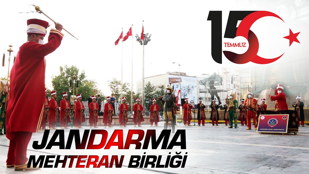 Jandarma Mehteran Birliğimizden 15 Temmuz Konseri