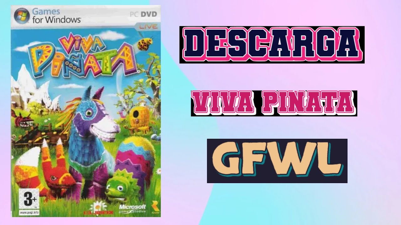 Descarga Viva Piñata GFWL y obtener logros en Xbox/pc