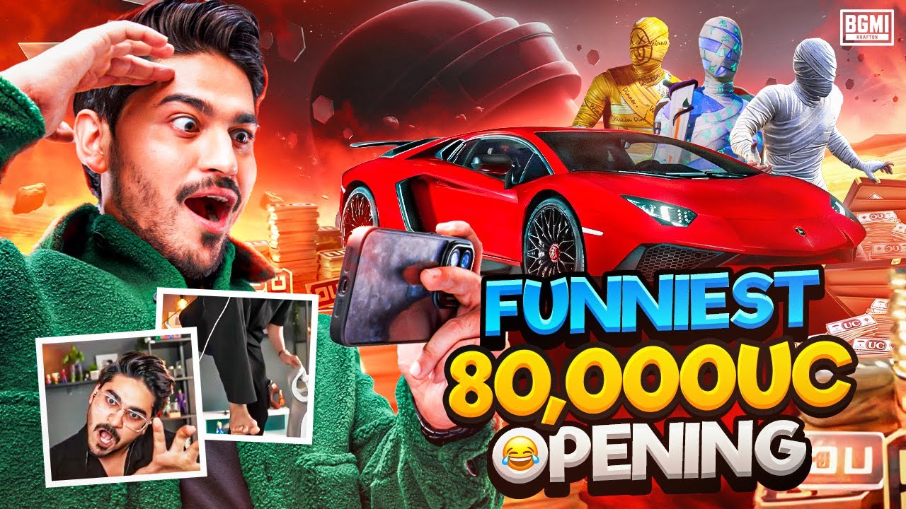 JOKER 80,000 UC LAMBORGHINI CRATE OPENING ft. @8bitMAMBA 😍