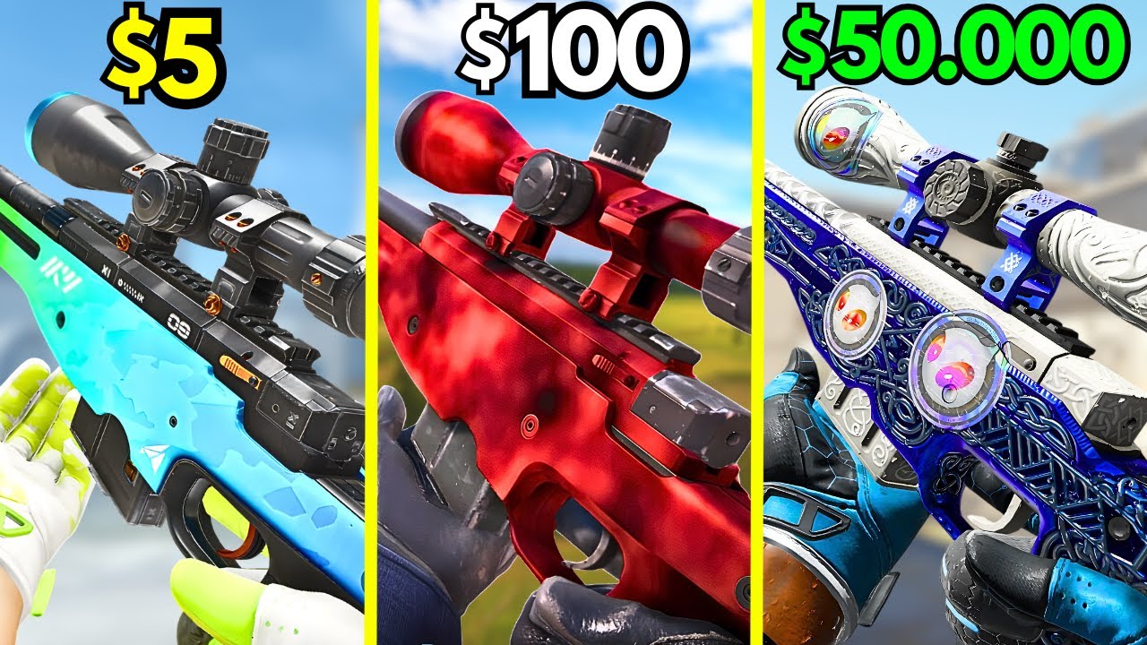 The BEST AWP Skin For EVERY BUDGET (CS2 CHEAP AWP SKINS 2025)