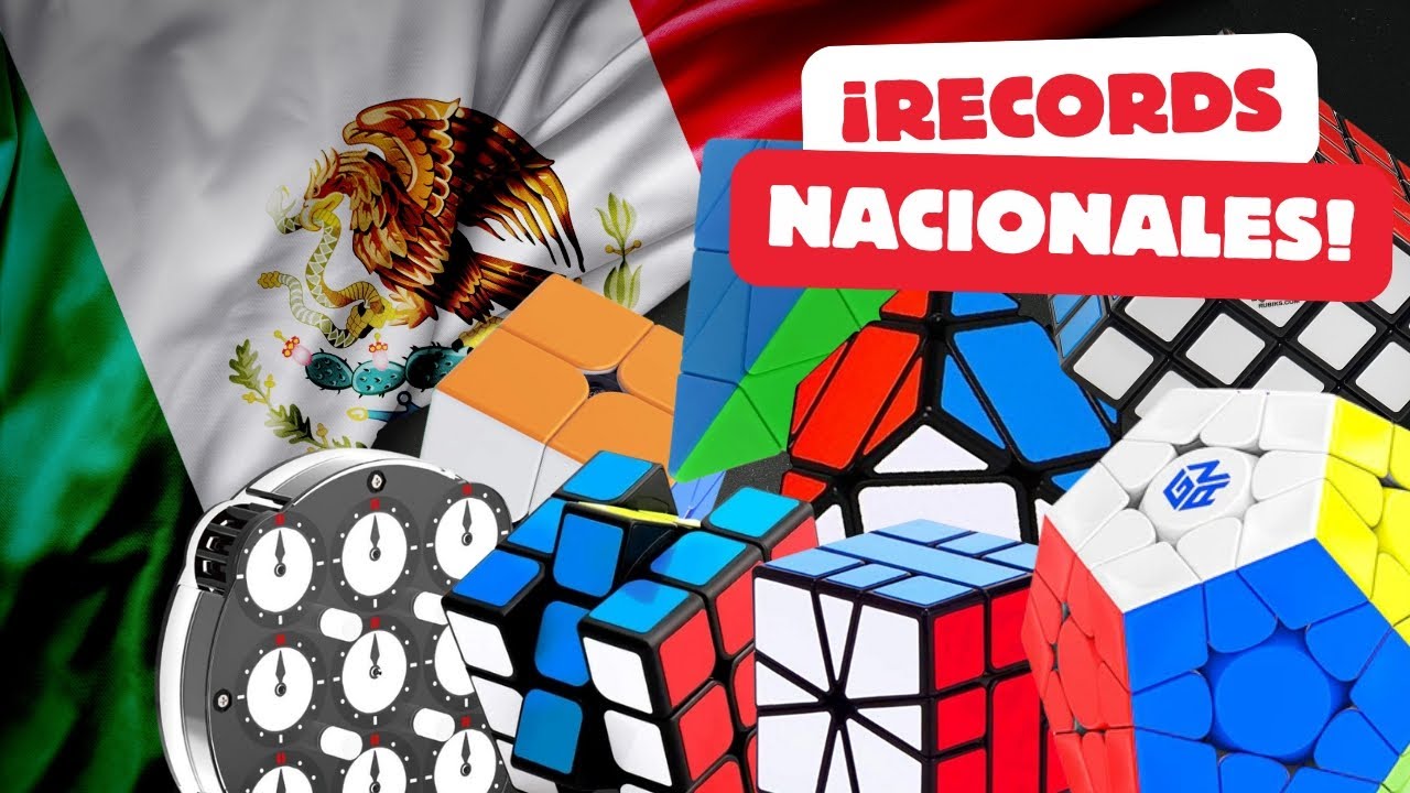 &iexcl;R&eacute;cords Nacionales del Cubo Rubik! (M&eacute;xico 2025)