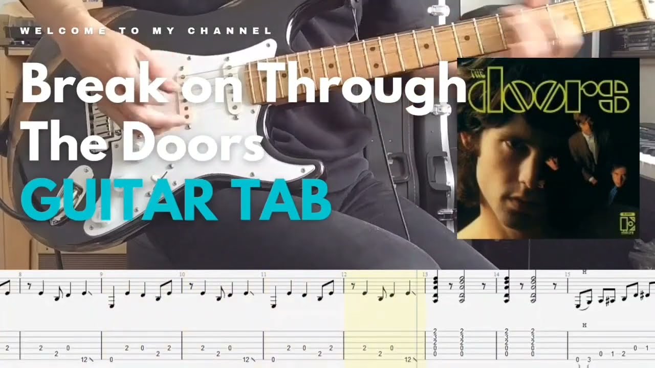 〚TAB〛Break on Through(to the Other Side) - The Doors│guitar cover│tabs│lesson