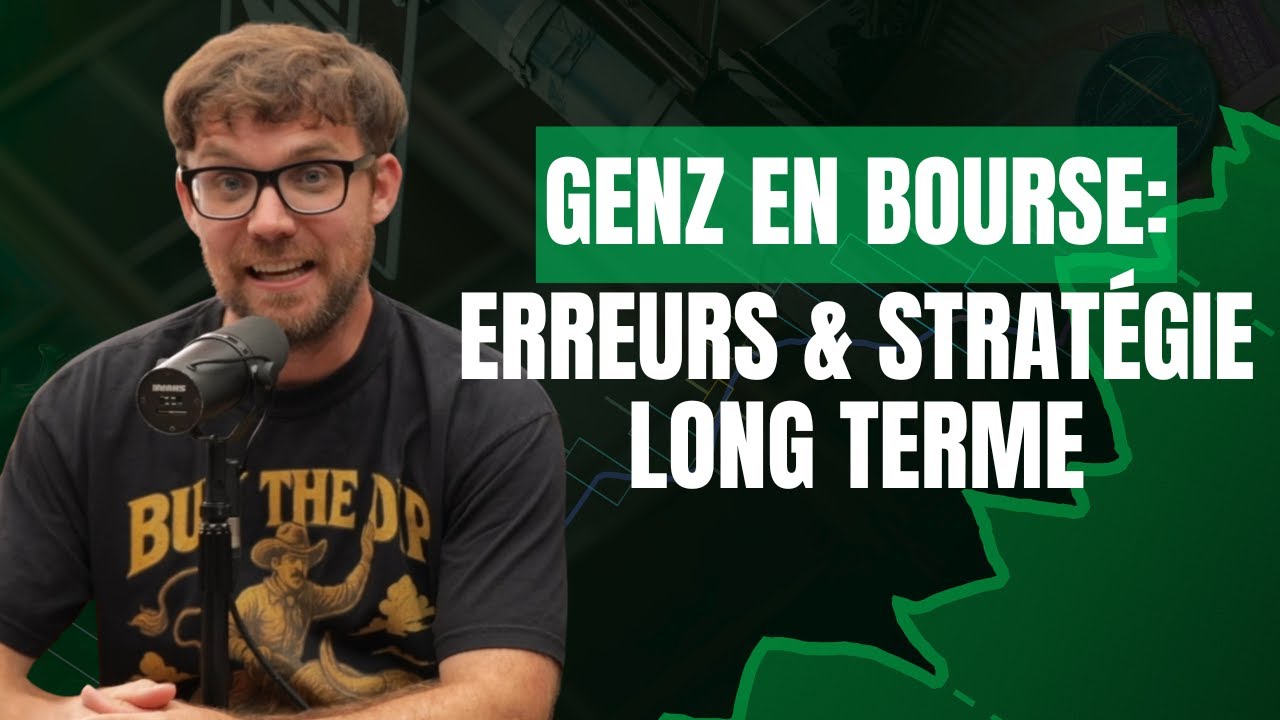 Gen Z en Bourse : ce que j’aurais aimé savoir avant d’investir | Investi (Ép. 06)