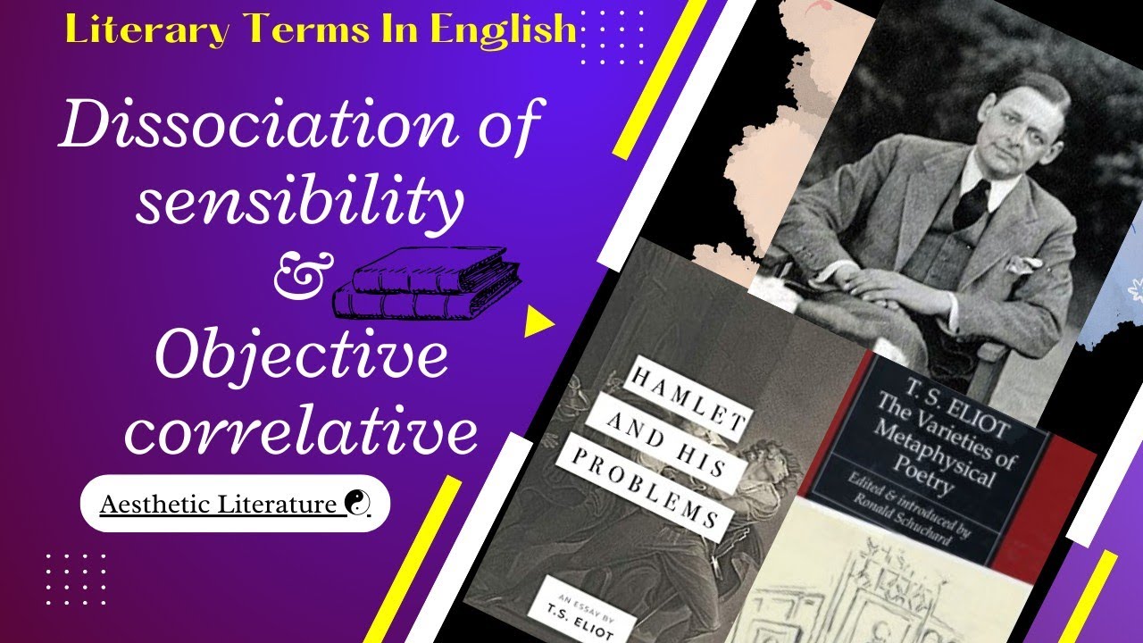 Literary Terms In English🔴Dissociation of Sensibility & Objective Correlative🔴UGC NET ENGLISH 💯