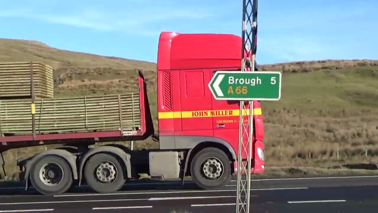 A66 top of the Stainmore Truck Spotting UK