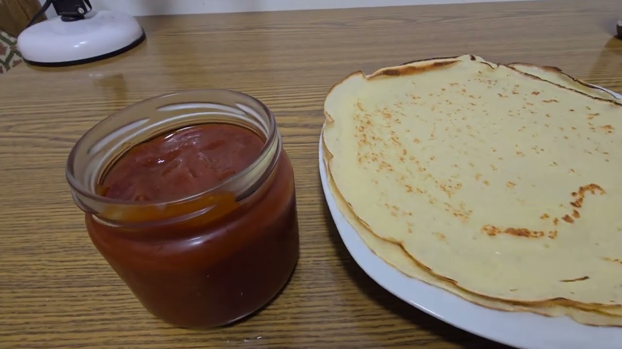 Palačinke s pekmezom od &scaron;ipka