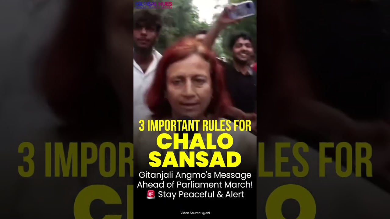 #sonamwangchuk #wife Speaks Out! 🔥 3 Important #rules for #chalo #sansad #cjpprotest #gitanjaliangmo