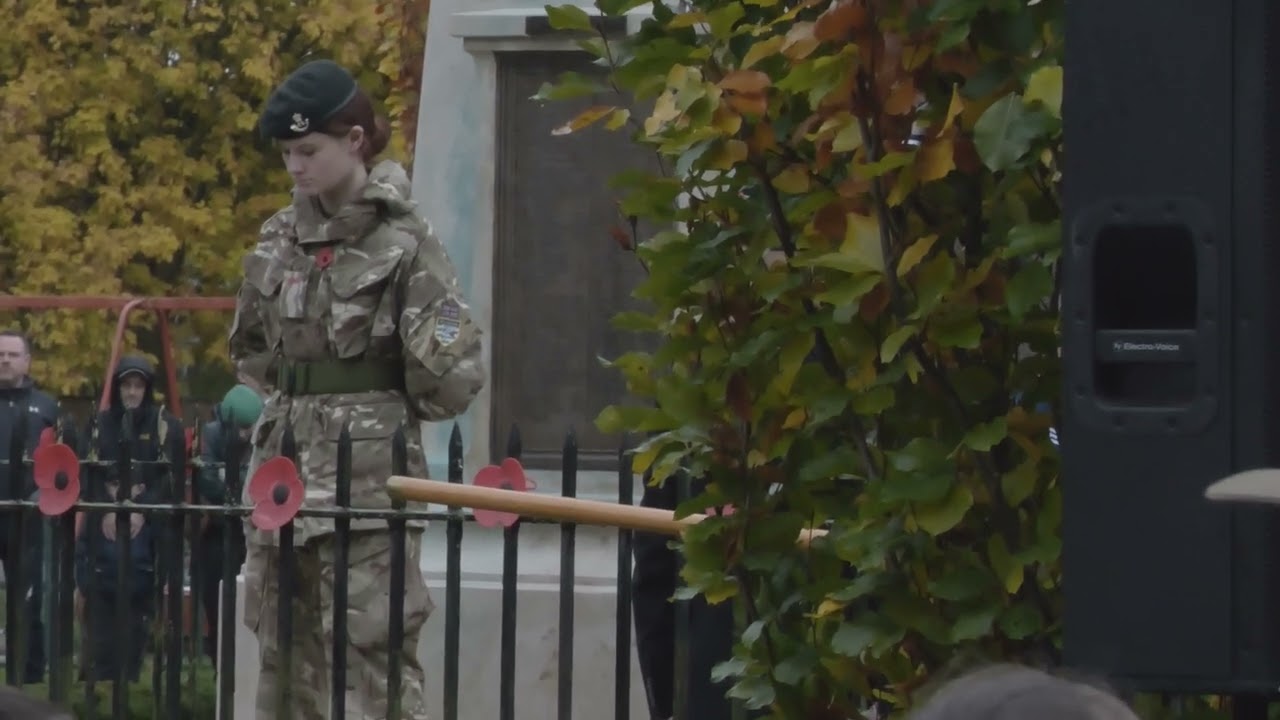 Remembrance Sunday 2023 - Trowbridge, Wiltshire